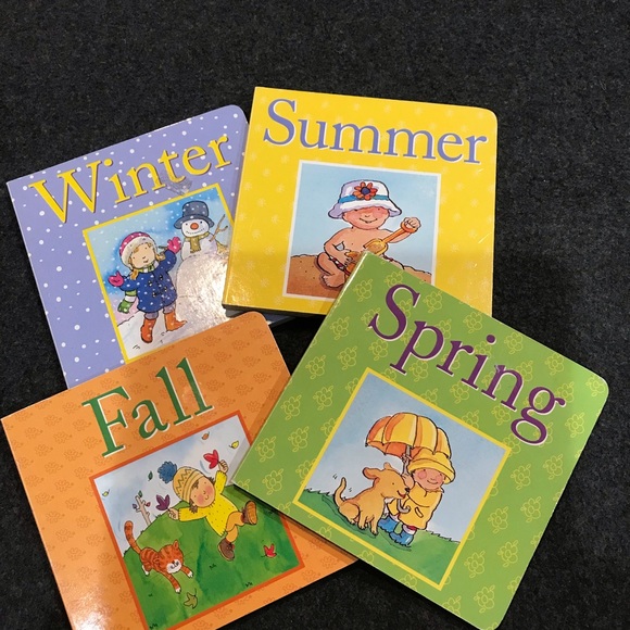 Other - ❄️Four Seasons Small Board Books For Young Children